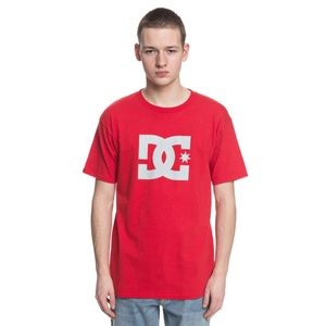 DC short sleeve shirt STAR TEE red